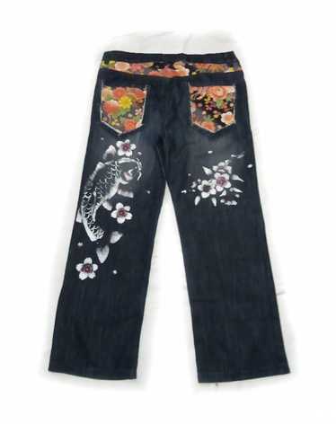 Rare koi fish denim - Gem