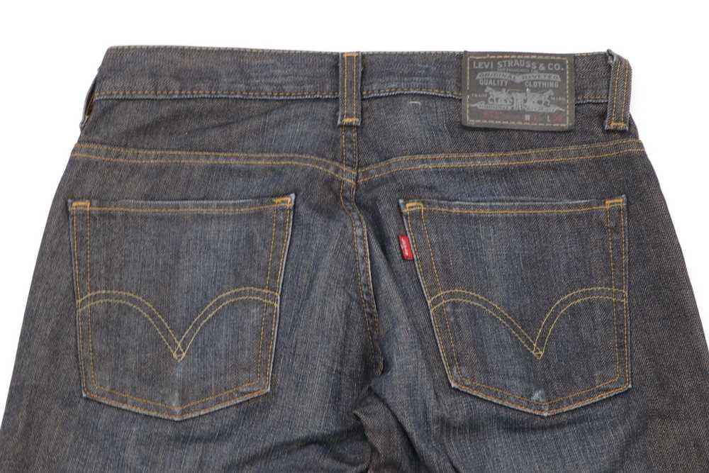 Levi's Levis 511 Skinny Fit Faded Denim Jeans Blu… - image 6