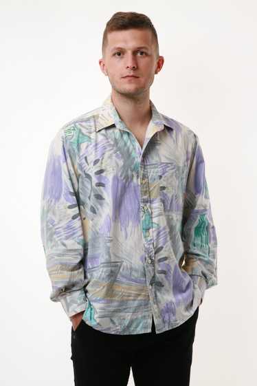 Other Cotton 90s Vintage JOHN F.GEE Abstract Shirt