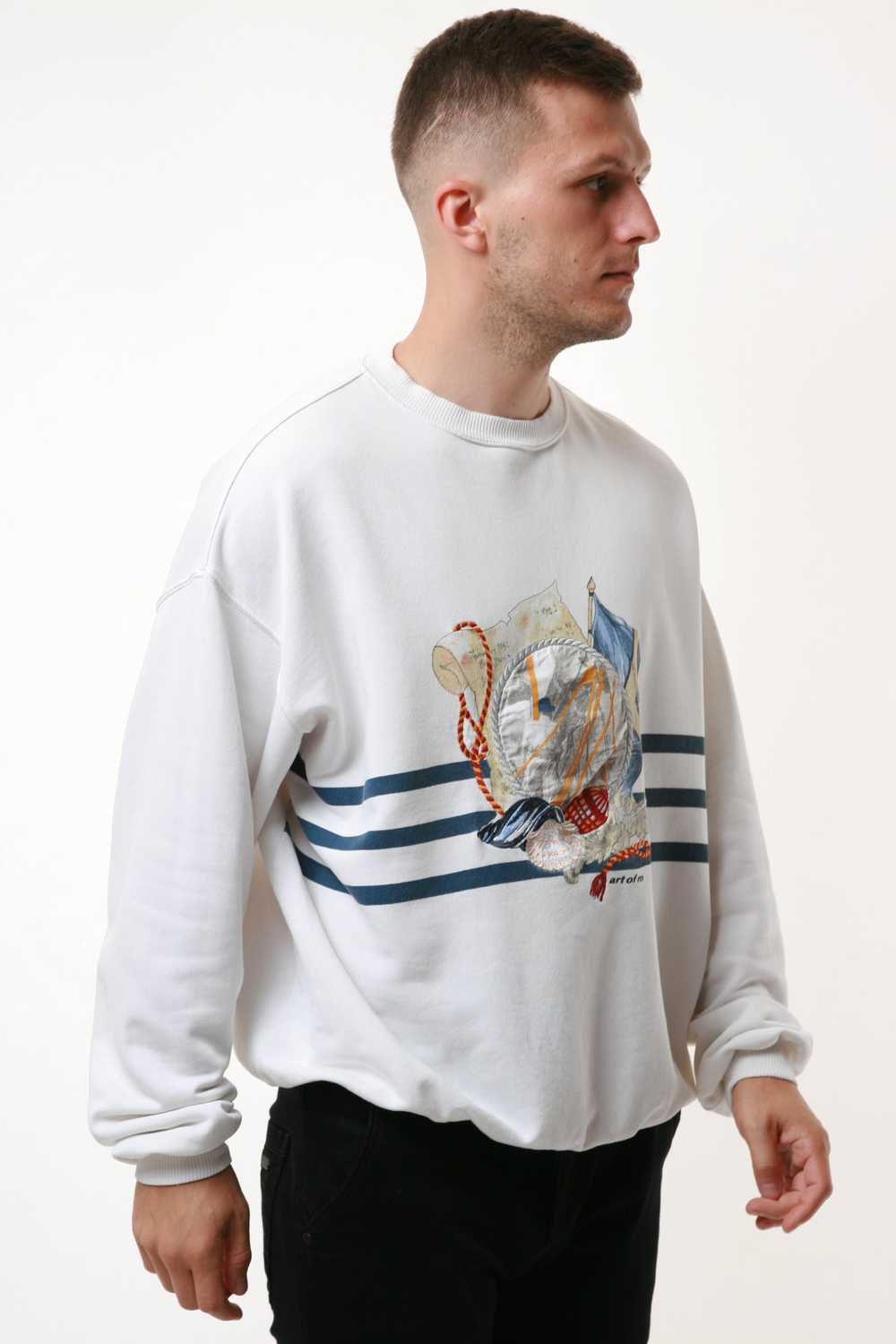 Other Austrian 90s Vintage MASER Cotton/Mix Sweat… - image 3