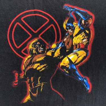 Vintage X Men Wolverine 1993 T Shirt Tee Anvil Marvel Comics