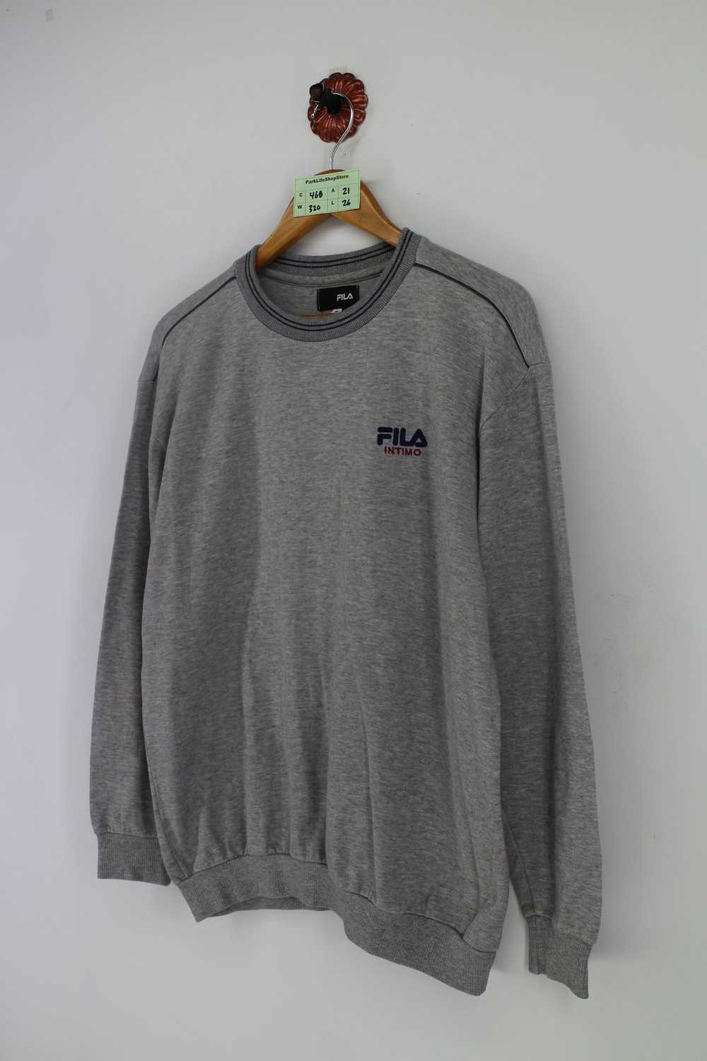 Fila × Vintage FILA Intimo Pullover Sweatshirt Un… - image 3