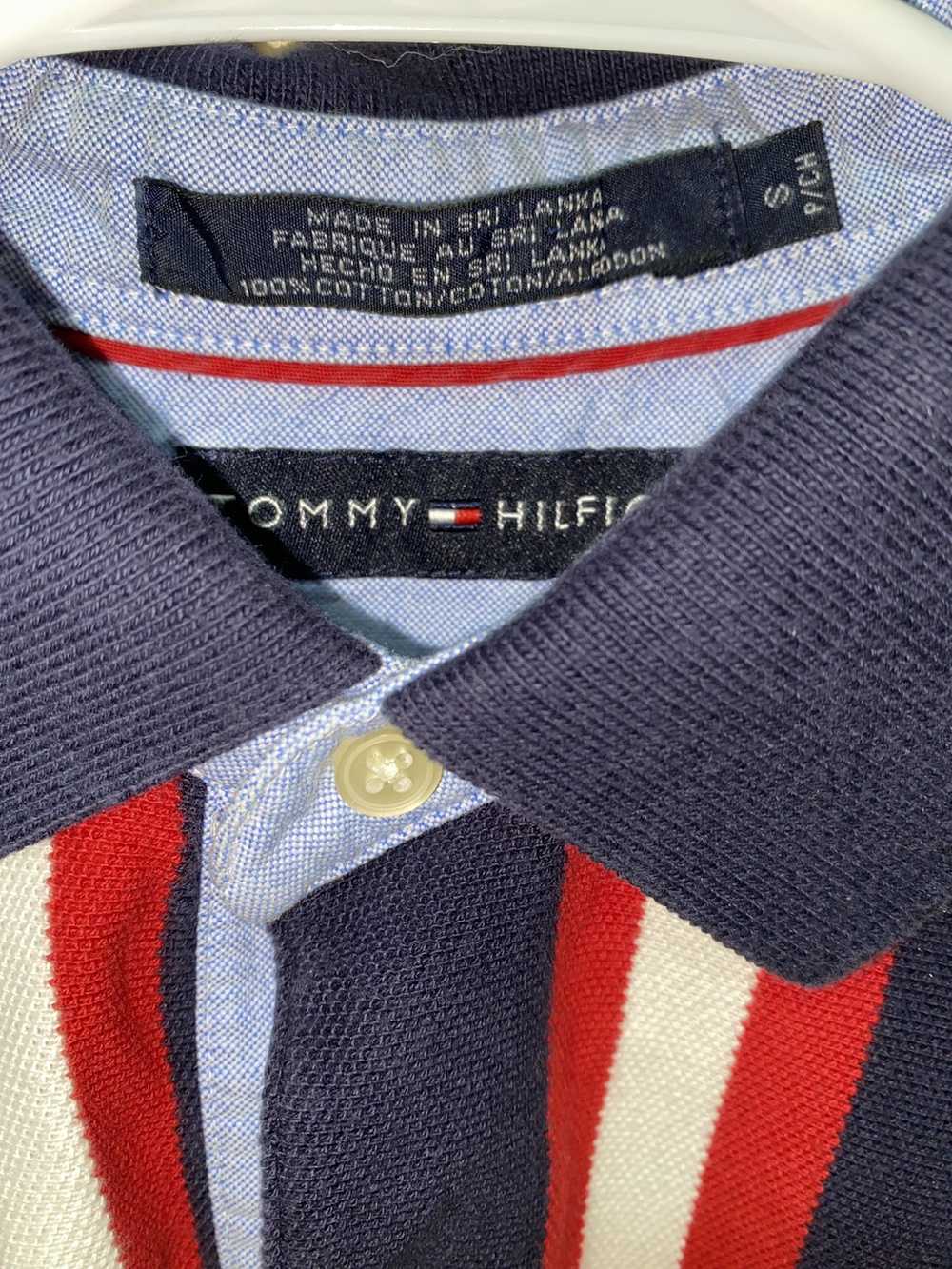 Tommy Hilfiger Tommy Hilfiger Red White Blue Polo - image 3