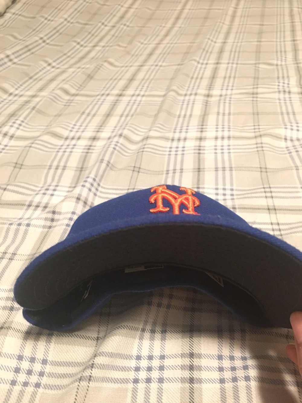 New Era New York Mets Blue Fitted Hat - image 4