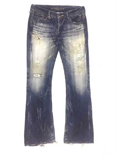 パンツ 00s vanquish japanese label denim flare 00s vanquish japanese label denim flare