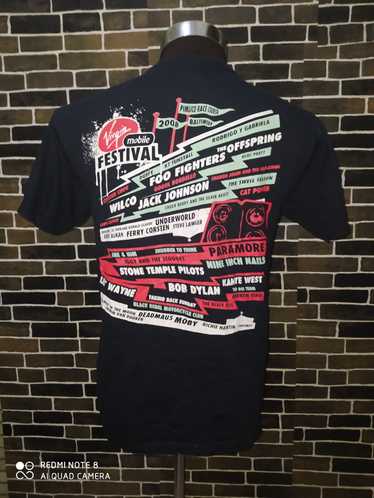 Band Tees × Rock T Shirt Virgin Mobile Festival Ba