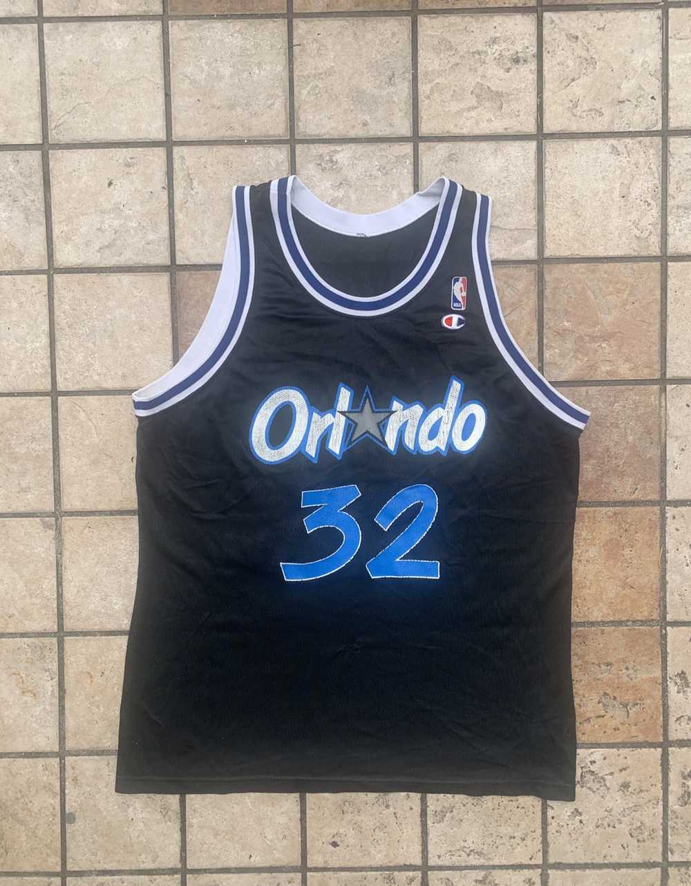 LegacyVintage99 Vintage Penny Hardaway #1 Orlando Magic Jersey Champion Made USA Size 40 NBA Basketball Florida Shaq 1990s 90s