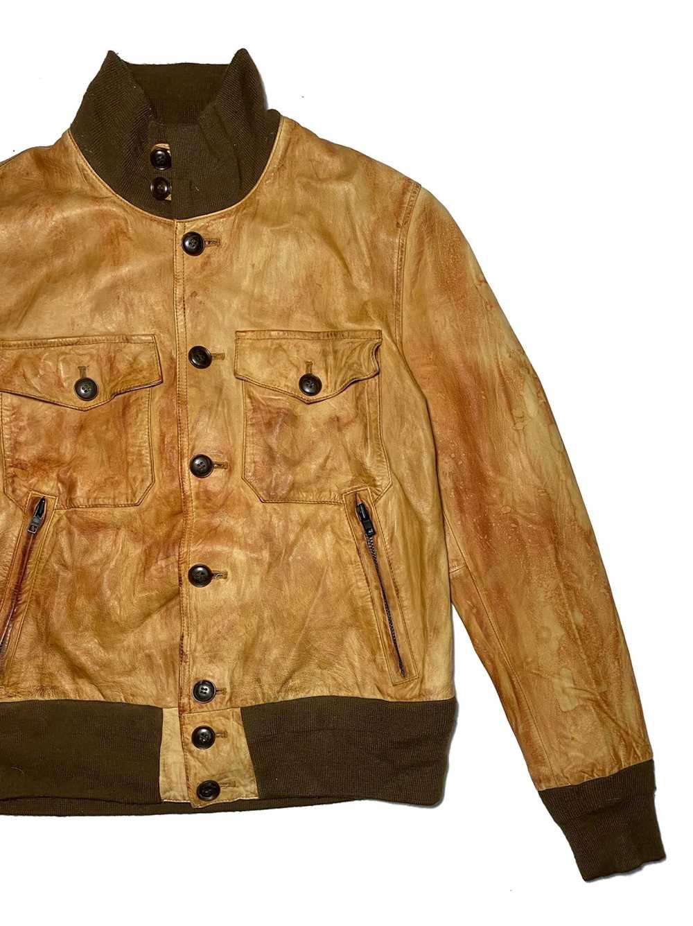 Leather Jacket × Omnigod Omnigod Garment Guarante… - image 3
