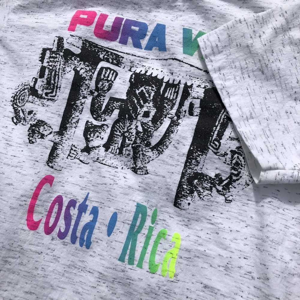 Vintage Vintage Summer shirt “Pura Vida Costa Ric… - image 2