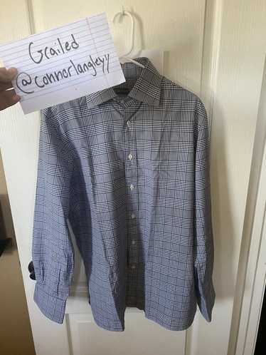 Tom Ford Grey Pattern Dress Shirt