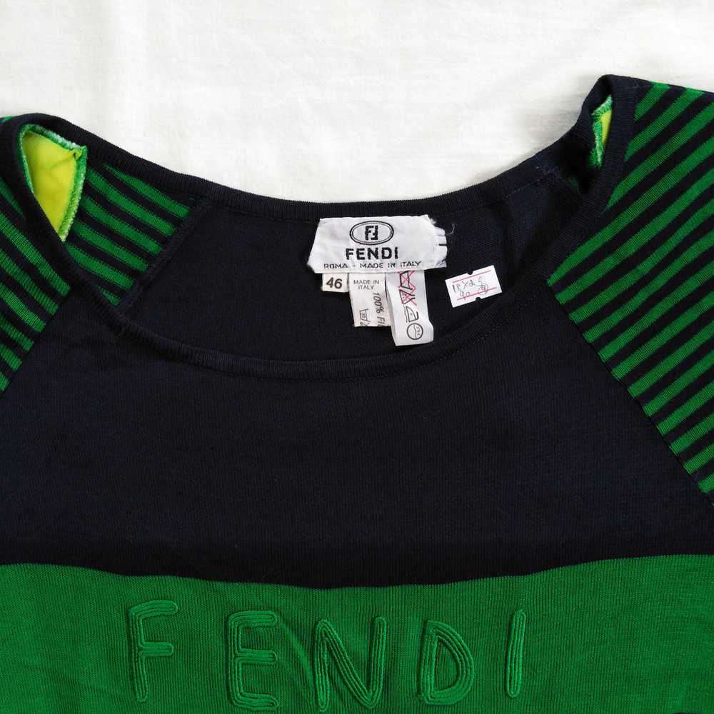 Fendi × Italian Designers Fendi Croceria Tshirt - image 2
