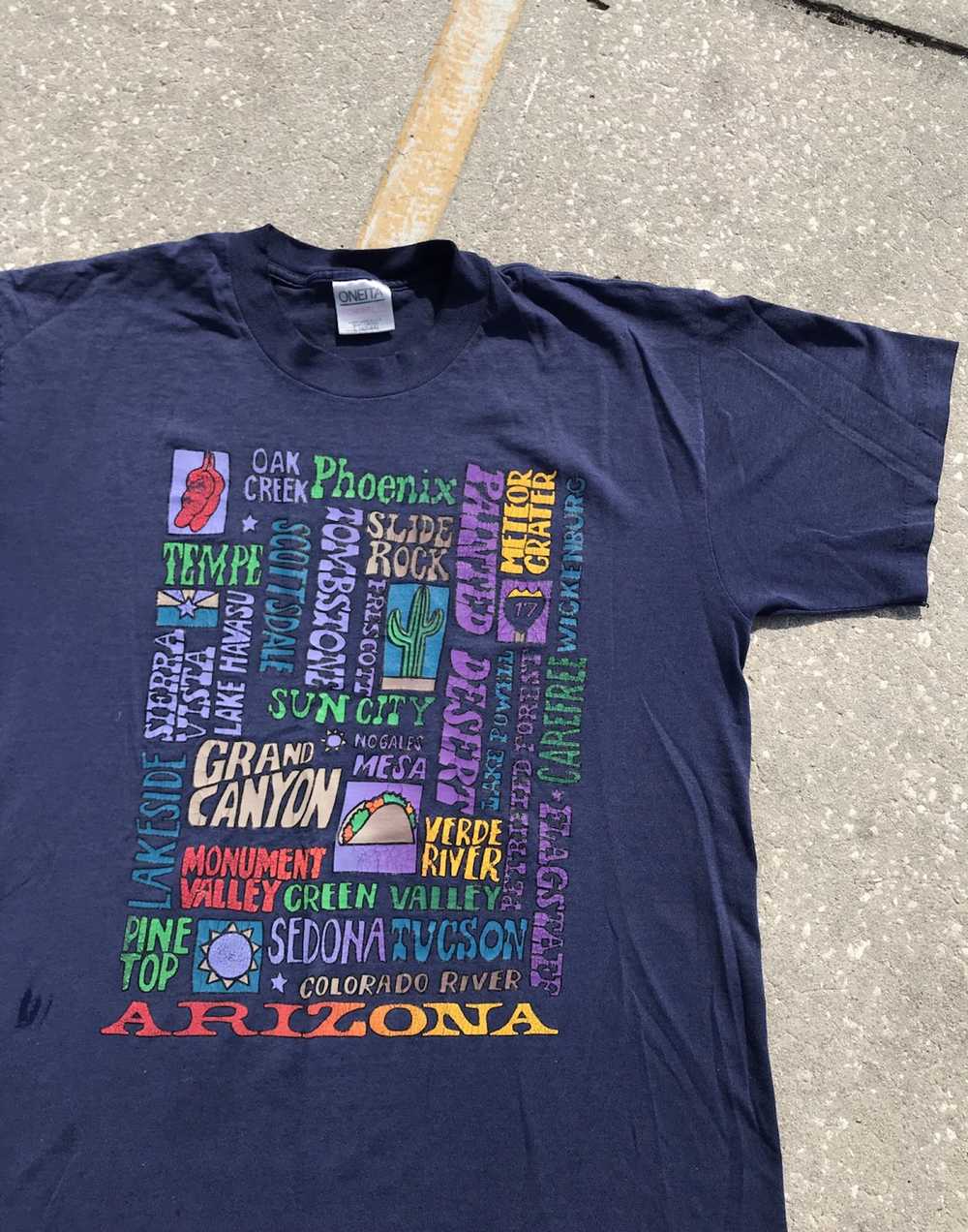 Made In Usa × Tee × Vintage Vintage Arizona Touri… - image 3