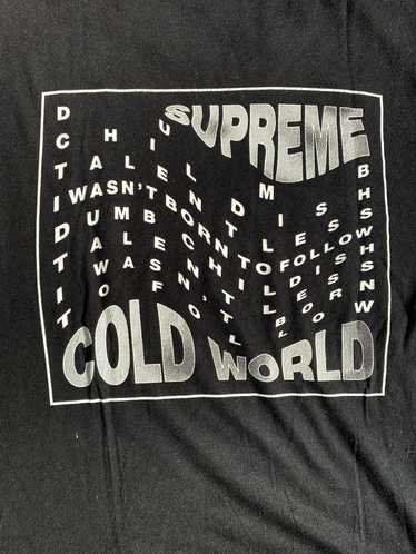 Supreme Cold World Tee (short) - image 1