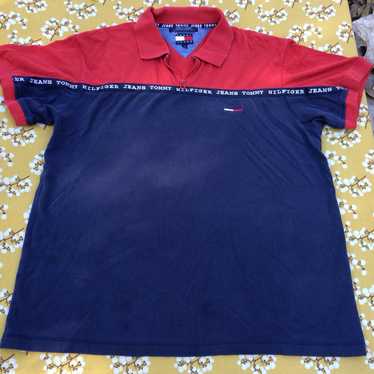 vintage tommy jeans polo - Gem