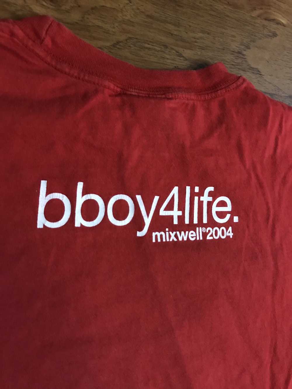 Vintage Vintage Mixwell Brand T Shirt B Boy Dj Sk… - image 4