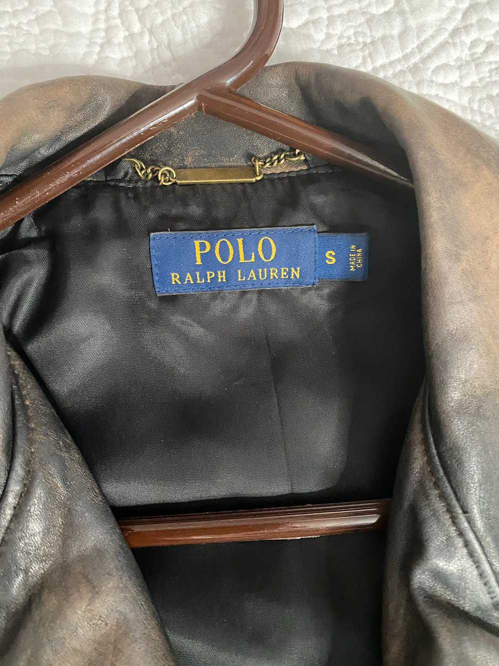 Polo Ralph Lauren × Ralph Lauren Cow leather jack… - image 8