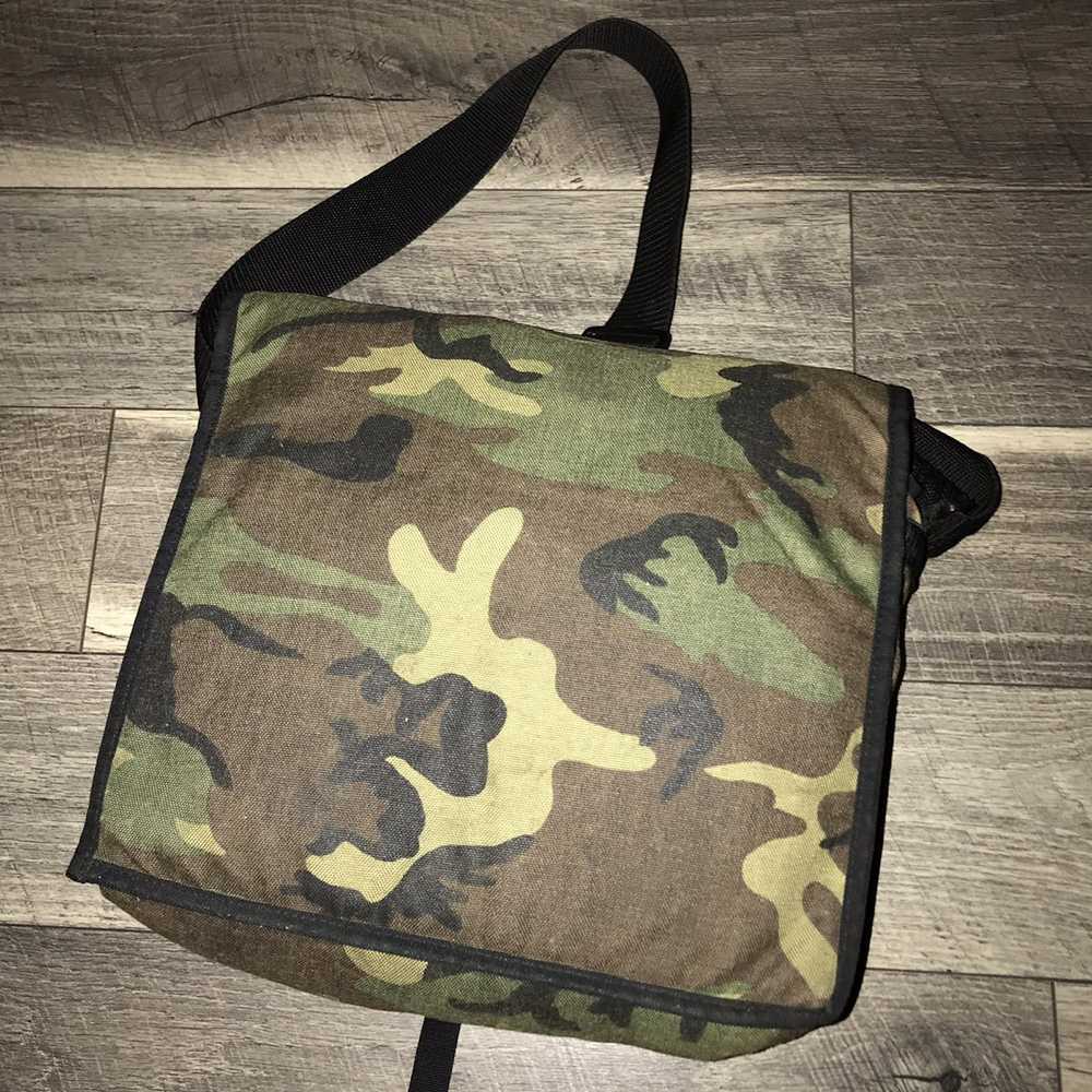 Manhattan Portage Made in NY Woodland Camo Side B… - image 3