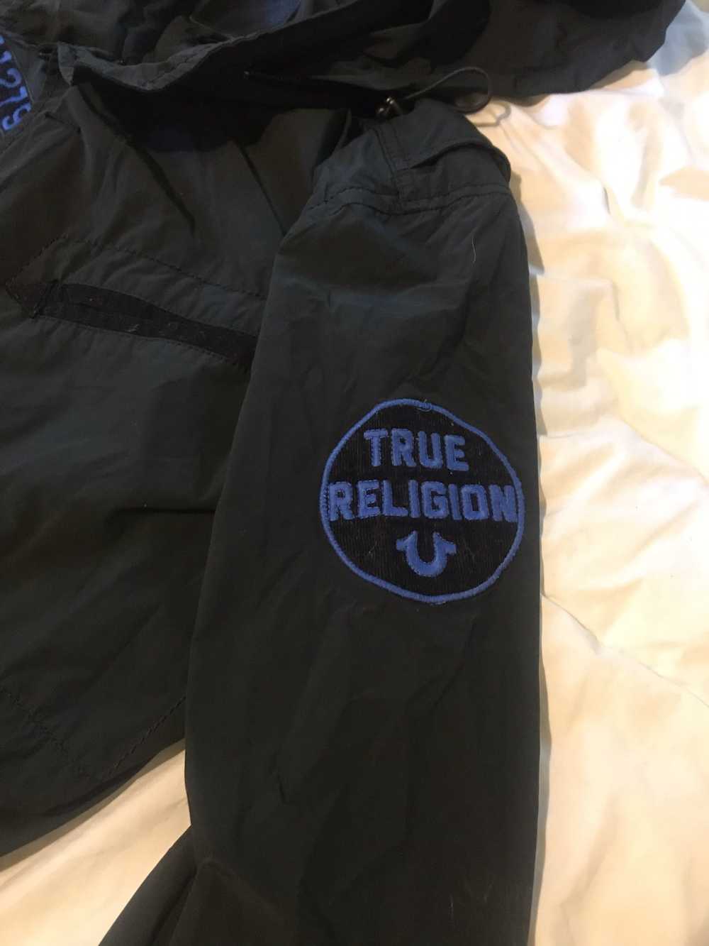 True Religion *RARE* BlackConvertible Rain Jacket… - image 4