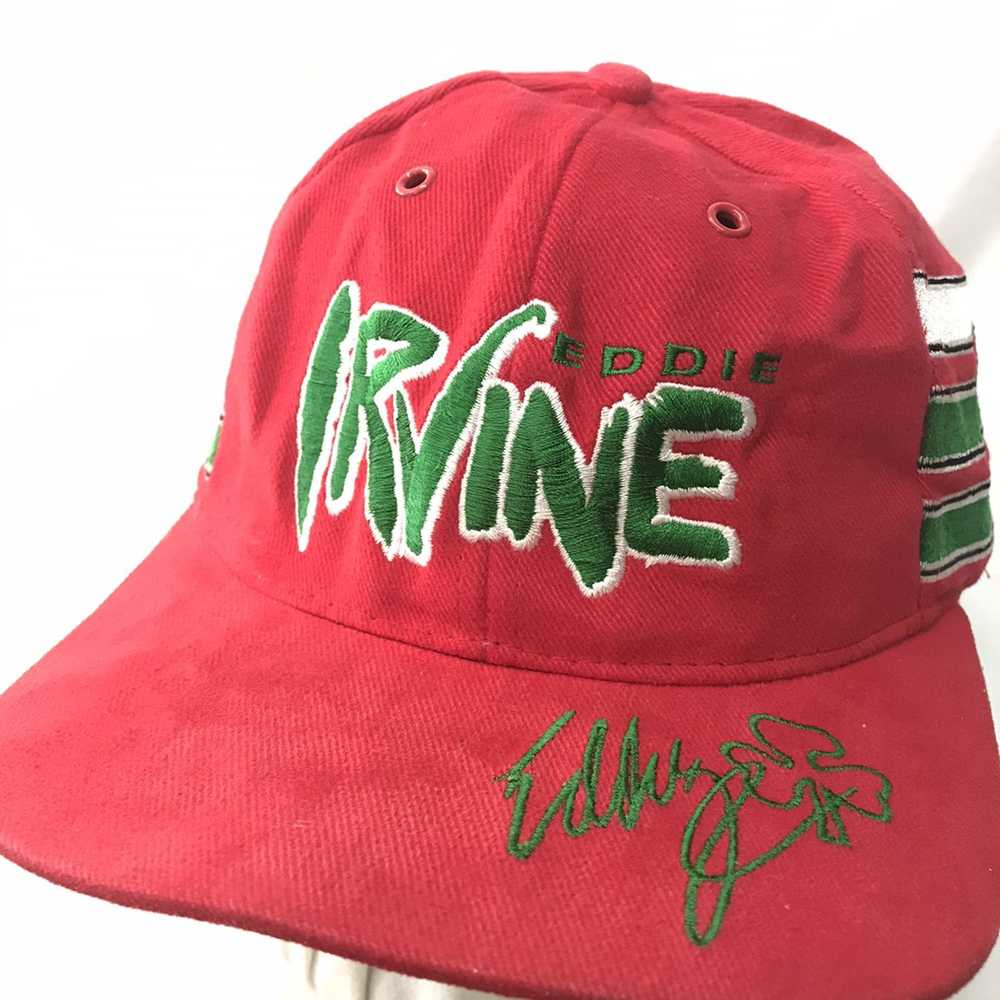 Designer × Hat Eddie Irvine F1 Snapback Hat Cap - image 2