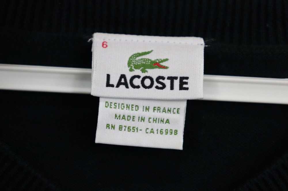 Lacoste Lacoste Multi-Color Striped Long Sleeve V… - image 4