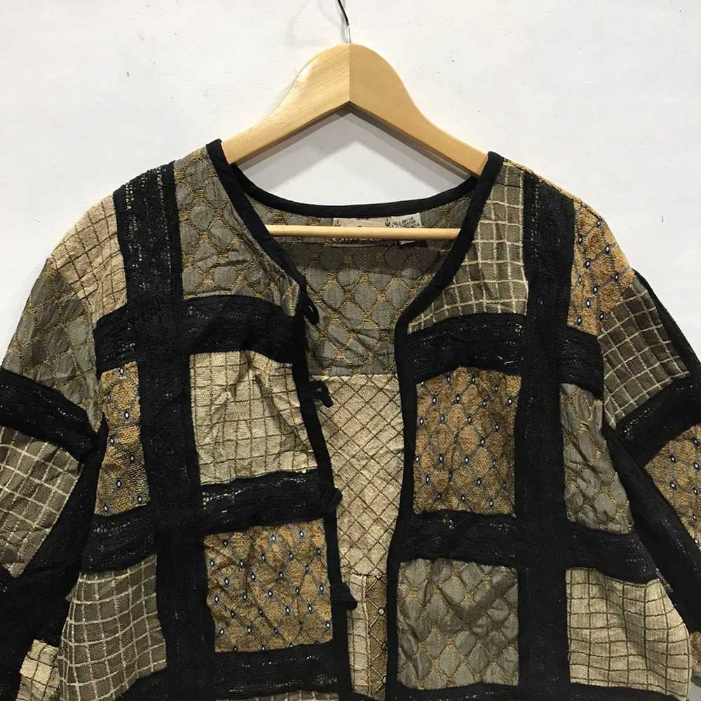 Japanese Brand × Native Vintage patchwork native … - image 3