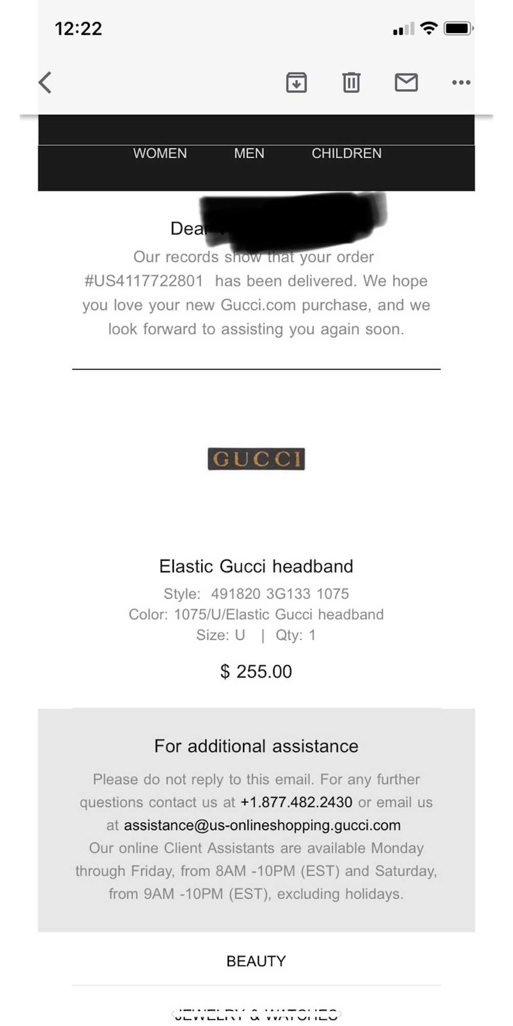 Gucci Gucci Headband - image 5