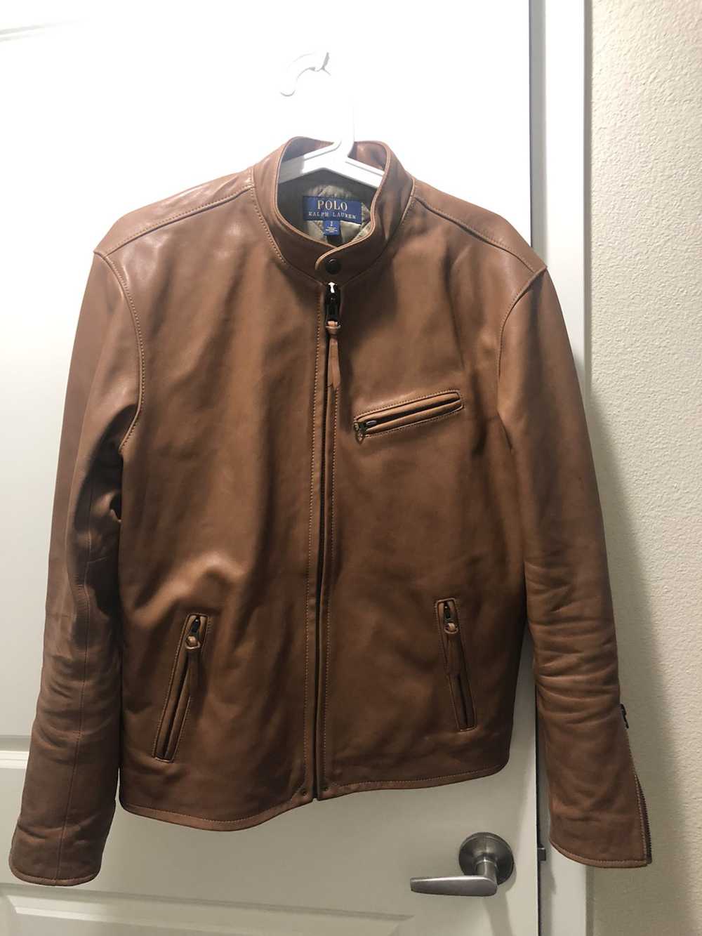 Polo Ralph Lauren 1/1 Polo Leather Jacket tailore… - image 3