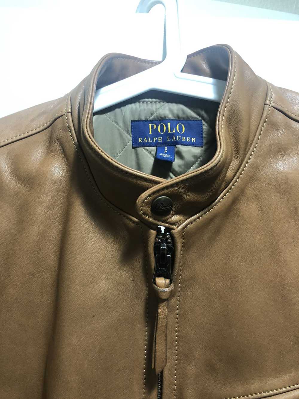 Polo Ralph Lauren 1/1 Polo Leather Jacket tailore… - image 4