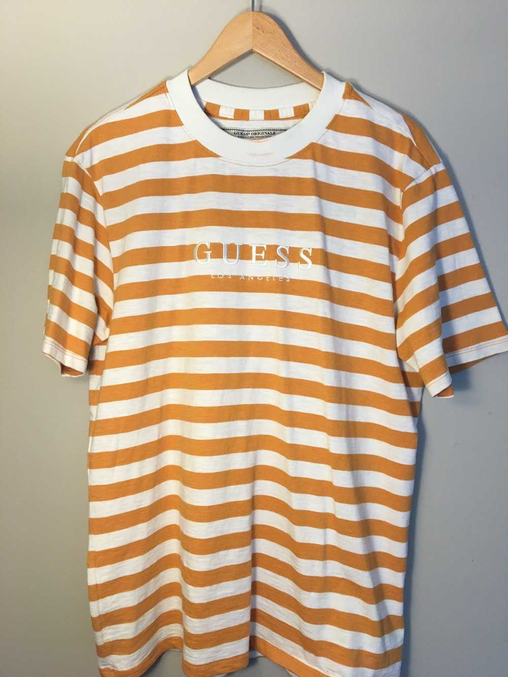 Guess Ss guess go stripe crew - image 1