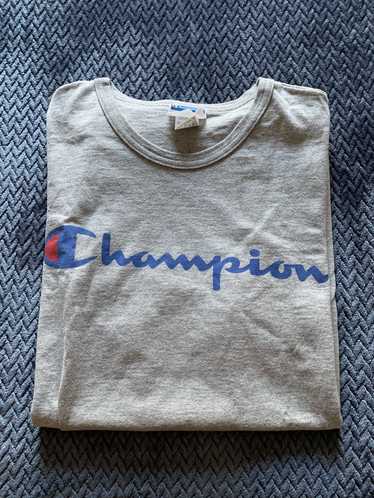 Champion Champion Reverse Weave Script Logo Tee - image 1
