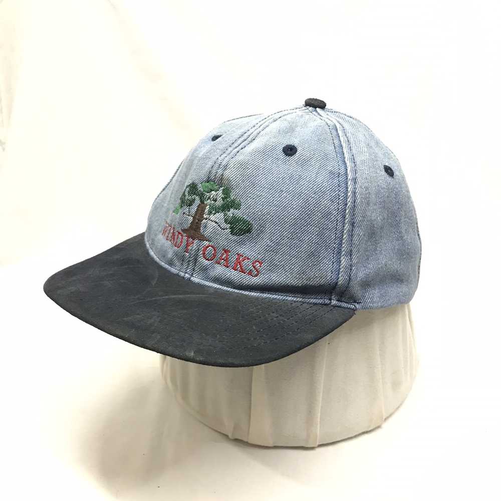 Designer × Hat Windy Oaks Denim Hat Cap - image 3