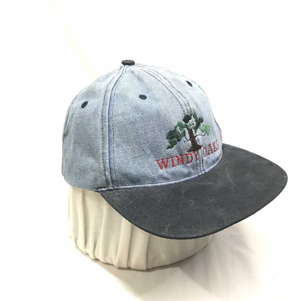 Designer × Hat Windy Oaks Denim Hat Cap - image 4