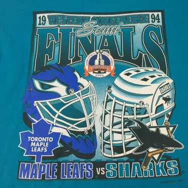 Vintage 90s CMP NHL - San Jose Sharks Jersey Men’s M Nice Teal Blue #19