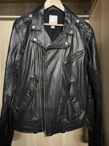 Diesel leather motorcycle jacket - Gem