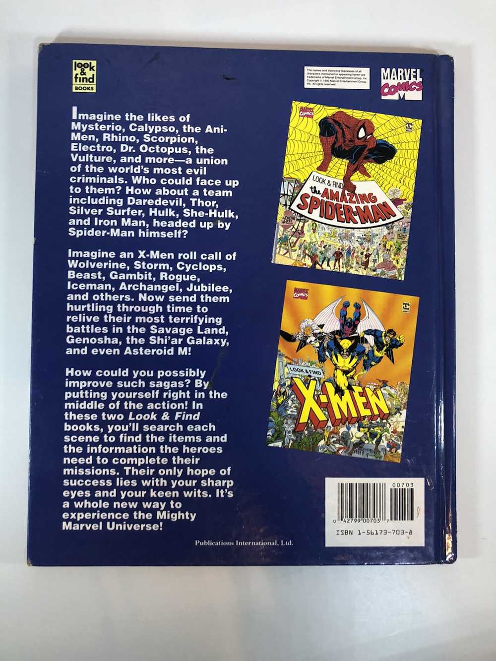 Vintage 1992 vintage Marvel X-Men look book - image 2