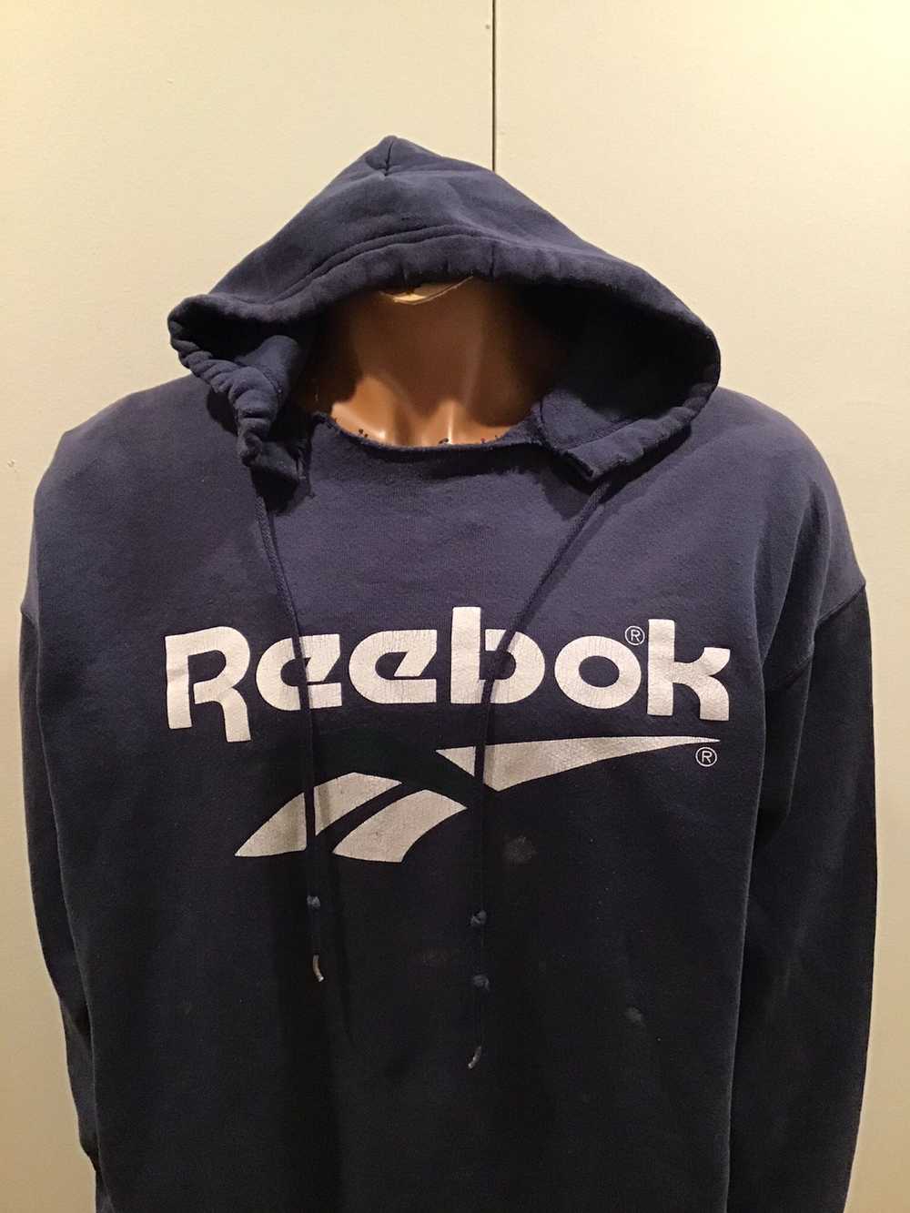 Reebok × Vintage VTG 90s Reebok Worn Faded Big Lo… - image 8