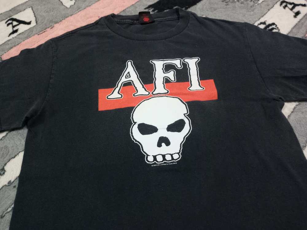 Band Tees × Vintage Vintage AFI band t shirt - image 1