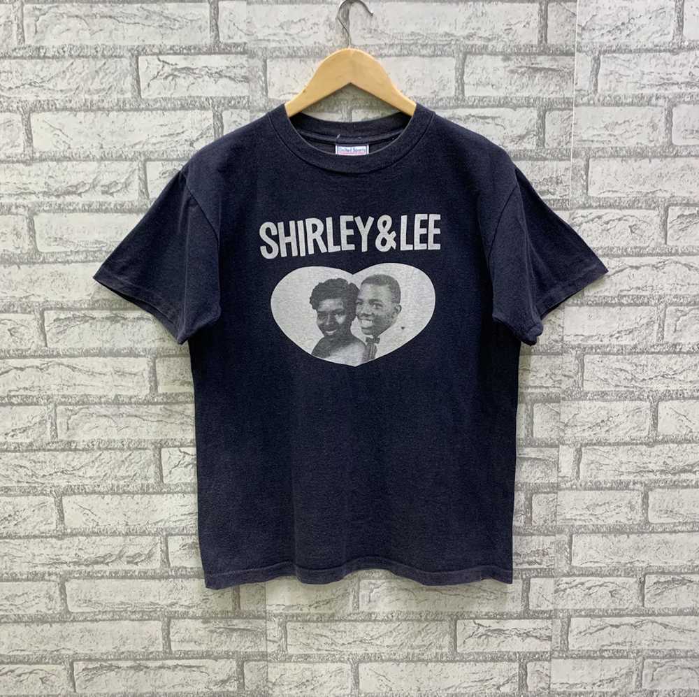 Band Tees × Vintage RARE!! Vintage 90s Shirley & … - image 1