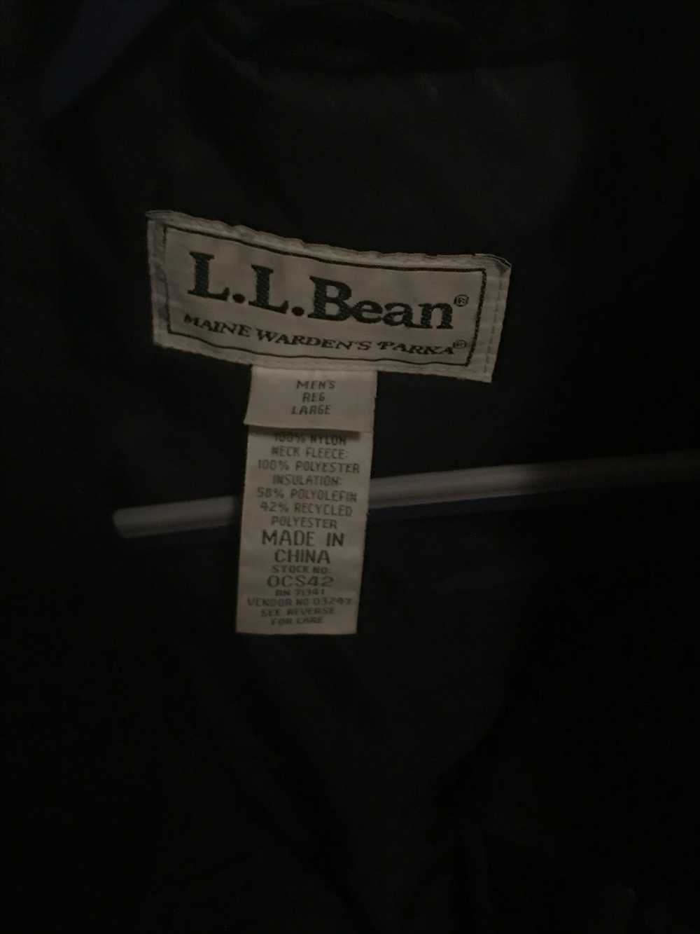 L.L. Bean L. L. Bean Men's Zipper Hoodie Biker Bl… - image 4