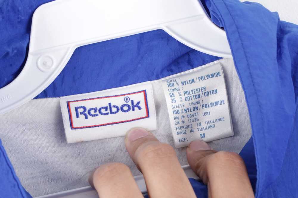 Reebok Vintage Reebok Color Block Big Logo Windbr… - image 5