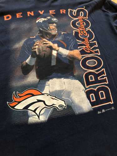 John Elway Denver Broncos Jersey T-Shirt Men's Medium #7 Hall of Fame