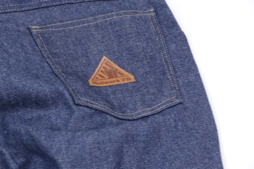 Vintage Bulwark FR Flame Resistant Denim Jeans Ar… - image 9