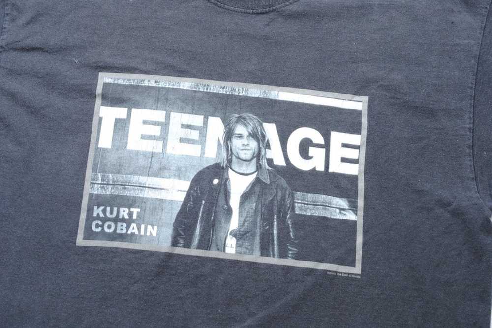 Kurt Cobain × Nirvana × Vintage Kurt Cobain Tee T… - image 3