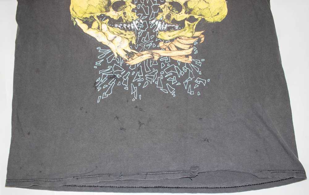 Vintage 1990's Metallica Faded & Distressed Shirt - image 2