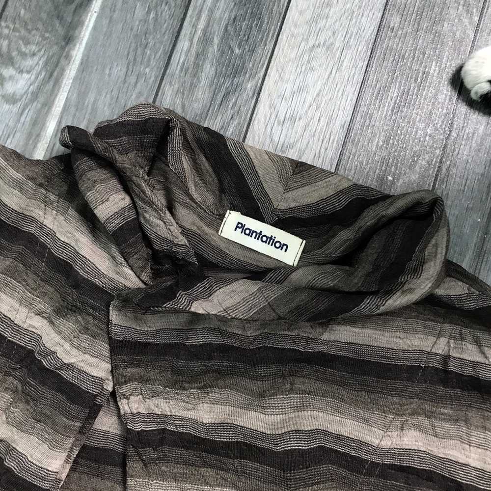 Issey Miyake × Vintage Vintage PLANTATION striped… - image 2