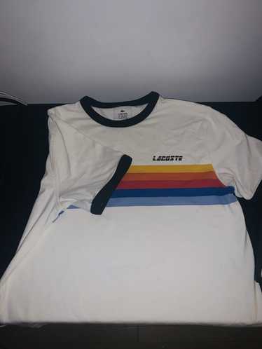 Lacoste Lacoste Live Cream Multi Stripe Shirt