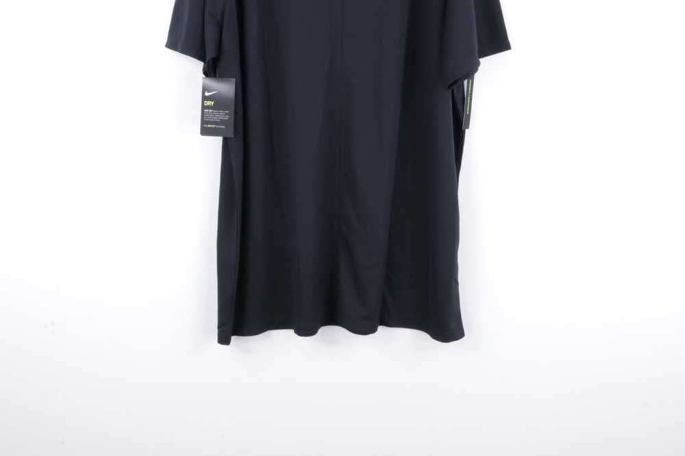 Nike New Nike Dri-Fit Swoosh Logo Short Sleeve He… - image 11