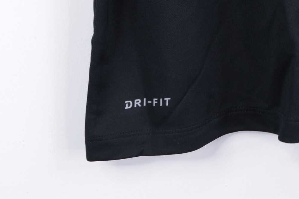 Nike New Nike Dri-Fit Swoosh Logo Short Sleeve He… - image 4
