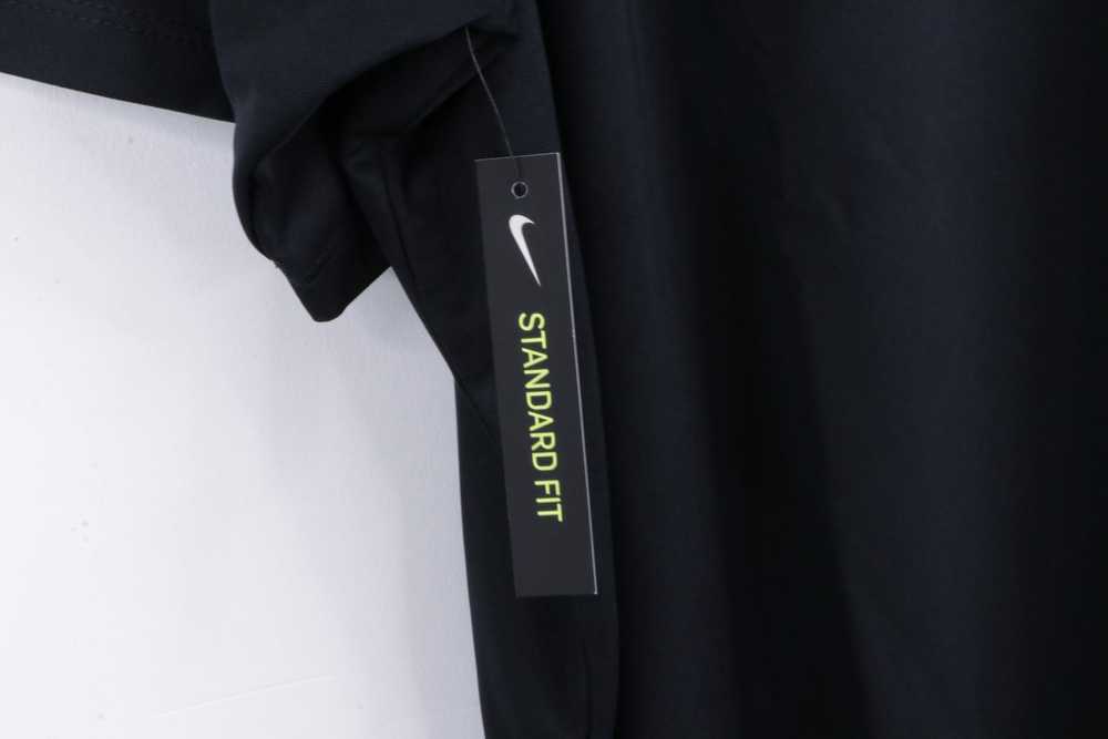 Nike New Nike Dri-Fit Swoosh Logo Short Sleeve He… - image 5