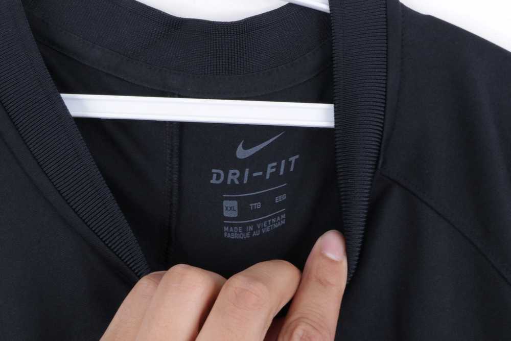 Nike New Nike Dri-Fit Swoosh Logo Short Sleeve He… - image 8